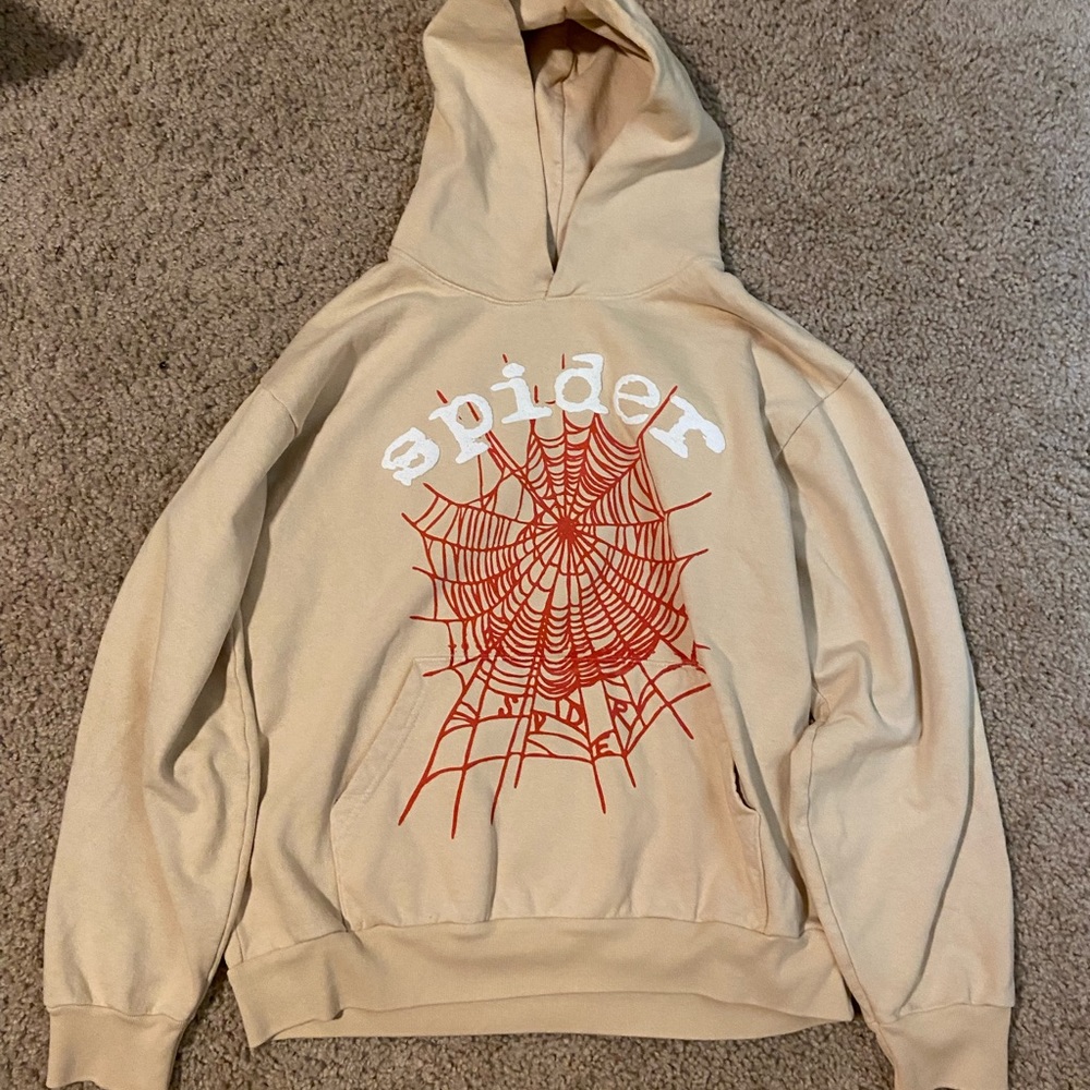 ULTRA RARE Beige Spider Worldwide
Hoodie Large